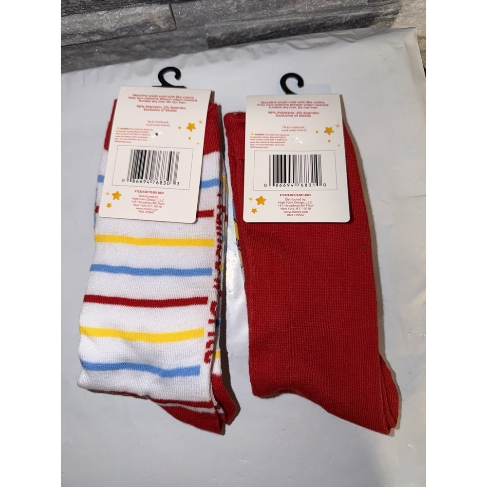 2 Pairs NEW Rainbow Brite Socks Official 80s Cartoon Unisex Novelty Socks 1 Size - Picture 2 of 3